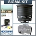 รูปย่อ Sigma 28mm f/1.8 EX DG Aspherical Macro AF Wide Angle Lens Kit, for Canon EOS Cameras, with Tiffen 77mm UV Filter, Lens Cap Leash, Professional Lens Cleaning Kit ( Sigma Lens ) รูปที่1