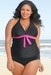 รูปย่อ Swimsuit Enticing Sweet Thing Plus Size Halter Tankini by Beach Belle® - Plus Size Swimsuit Plus Size Swimsuits (Type one Piece) รูปที่1