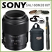 รูปย่อ Sony DSLR SAL100M28 100mm F/2.8 Macro Lens + Accessory Kit ( Sony Lens ) รูปที่1