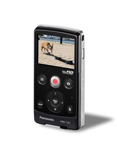 Panasonic TA-1 Ultrathin HD Pocket Camcorder Enabled with Skype and iFrame (Dark Grey) ( Panasonic HD Camcorder ) รูปที่ 5