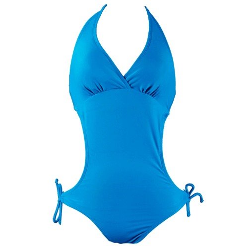 Swimsuit Monokini Swimsuit Blue (Type one Piece) รูปที่ 1