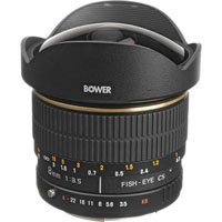 Bower 8mm f/3.5 Fisheye Manual Focus Lens for Pentax APS-C DSLR Autofocus Cameras ( Bower Lens ) รูปที่ 1