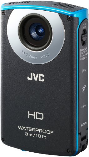 JVC Picsio GC-WP10 Waterproof Pocket Video Camera (Blue) NEWEST VERSION ( HD Camcorder ) รูปที่ 1