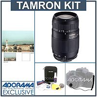 Tamron 75-300mm f/4-5.6 LD AF Macro Zoom Lens Kit, for Nikon AF D with 6 Year USA Warranty, Tiffen 62mm UV Filter, Lens Cap Leash, Professional Lens Cleaning Kit ( Tamron Lens ) รูปที่ 1