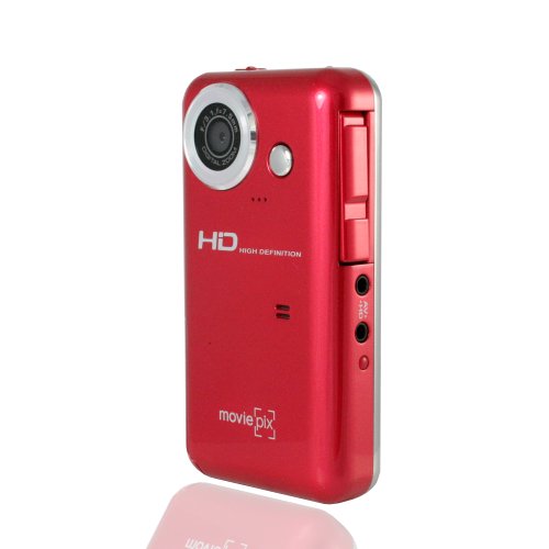 MoviePix DV-20 720P HD Pocket Digital Video Camcorder (Red) ( HD Camcorder ) รูปที่ 6