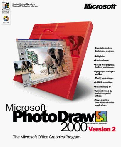 Microsoft Photodraw 2000   รูปที่ 1