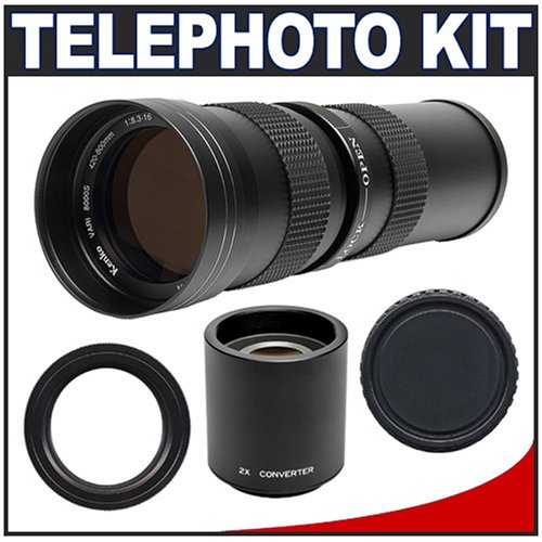 Kenko Vari 8000S - Telephoto zoom lens - 420 mm - 800 mm - f/8.3-16.0 - Nikon F ( Kenko Lens ) รูปที่ 1