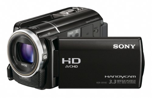 Sony HDR-XR160 High Definition Handycam Camcorder (Black) ( HD Camcorder ) รูปที่ 1