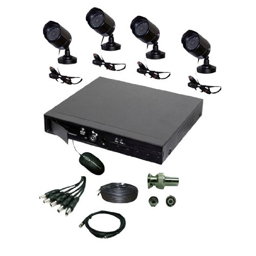 Pyle Home PHDVR40 DVR Surveilance System with Four Color Cameras and Receiver รูปที่ 1