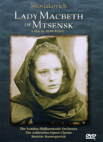 Shostakovich - Lady Macbeth of Mtsensk / Rostropovich, Vishnevskaya, Gedda, London Philharmonic DVD รูปที่ 1