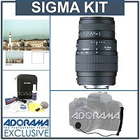 Sigma 70-300mm f/4-5.6 DG Macro Tele Zoom Lens Kit for Pentax AF Cameras with Tiffen 58mm UV Filter, Lens Cap Leash, Professional Lens Cleaning Kit ( Sigma Lens ) รูปที่ 1