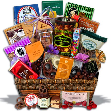 Christmas Chocolates Gift Basket - Premium ( GourmetGiftBaskets.com Ch...