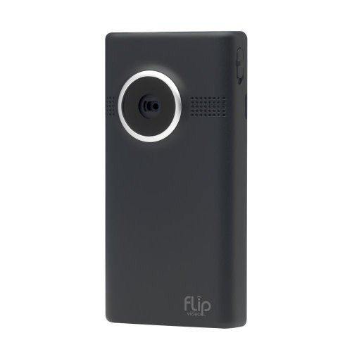 Flip MinoHD Video Camera - Black, 8 GB, 2 Hours (3rd Generation) NEWEST MODEL ( HD Camcorder ) รูปที่ 1