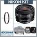 รูปย่อ Nikon 35mm f/2D AF Wide Angle Auto Focus Nikkor Lens - Gray Market - with Tiffen 52mm UV Filter, Lens Cap Leash, Professional Lens Cleaning Kit ( Nikon Lens ) รูปที่1