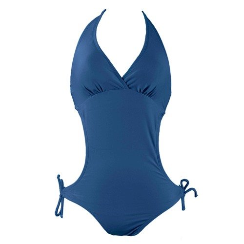 Swimsuit Monokini Swimsuit Navy (Type one Piece) รูปที่ 1