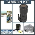 Tamron 70 - 200mm f/2.8 DI LD (IF) Macro Canon Af EOS Mount Lens Kit, - USA Warranty - with Tiffen 77mm Photo Essentials Filter Kit, Lens Cap Leash, Professional Lens Cleaning Kit, ( Tamron Lens )