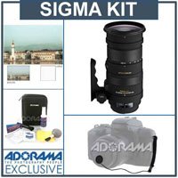 Sigma 50-500mm f/4-6.3 APO DG OS HSM Lens Kit, for Sony Alph & Maxxum Cameras. with Tiffen 86mm UV Filter, Lens Cap Leash, Professional Lens Cleaning Kit ( Sigma Lens ) รูปที่ 1