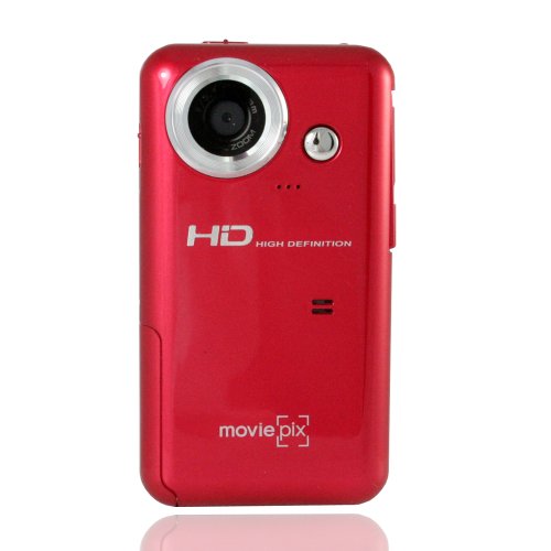 MoviePix DV-20 720P HD Pocket Digital Video Camcorder (Red) ( HD Camcorder ) รูปที่ 7