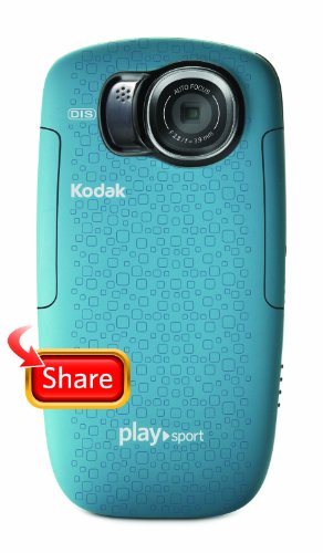 Kodak PlaySport (Zx5) HD Waterproof Pocket Video Camera - Aqua (2nd Generation) NEWEST MODEL ( HD Camcorder ) รูปที่ 3