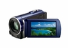 รูปย่อ Sony HDR-CX110 High Definition Handycam Camcorder (Blue) ( HD Camcorder ) รูปที่3