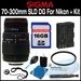 รูปย่อ Sigma 70-300mm f/4-5.6 SLD DG Macro Lens with built in motor for Nikon Digital SLR Cameras + UV Filter + Power Package For NIKON D80, D90, D200, D300, D700 ( Sigma Lens ) รูปที่1