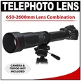 Vivitar 650-1300mm f/8-16 SERIES 1 Telephoto Zoom Lens with 2x Teleconverter ... ( Vivitar Lens )