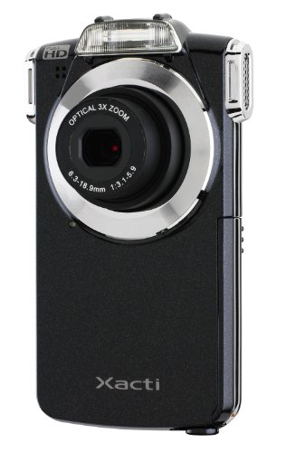 Sanyo VPC-PD2BK Full HD Pocket Movie Dual Camera with 10 Megapixel Digital Photos and 3X Optical Zoom (Black) NEWEST MODEL ( Sanyo HD Camcorder ) รูปที่ 6