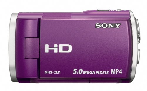 Sony Webbie MHS-CM1 HD Camcorder (Purple) ( HD Camcorder ) รูปที่ 1