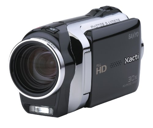 Sanyo VPC-SH1 High Definition Camcorder and 10 Megapixel Camera (Black) ( HD Camcorder ) รูปที่ 1