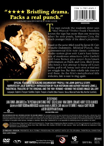 The Postman Always Rings Twice DVD รูปที่ 3