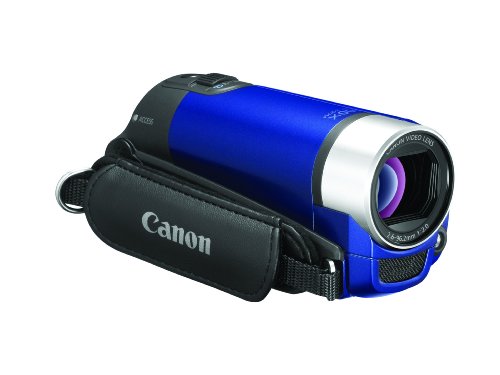 Canon FS300 Flash Memory Camcorder w/41x Advanced Zoom (Blue) ( HD Camcorder ) รูปที่ 4