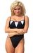 รูปย่อ Swimsuit UjENA Super Chic 1-PC Swimsuit (Type one Piece) รูปที่2