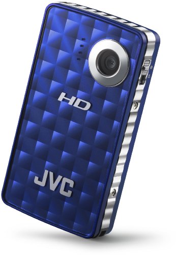 JVC PICSIO GC-FM1A HD Camcorder (Brilliant Blue) ( HD Camcorder ) รูปที่ 1