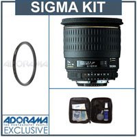 Sigma 24mm f/1.8 EX Aspherical DG DF Macro AF Wide Angle Lens Kit, for Nikon AF D Cameras, with Tiffen 77mm UV Wide Angle Filter, Professional Lens Cleaning Kit ( Sigma Lens ) รูปที่ 1