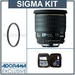รูปย่อ Sigma 24mm f/1.8 EX Aspherical DG DF Macro AF Wide Angle Lens Kit, for Nikon AF D Cameras, with Tiffen 77mm UV Wide Angle Filter, Professional Lens Cleaning Kit ( Sigma Lens ) รูปที่1