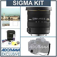 Sigma 10mm - 20mm f/3.5 EX DC HSM AF Zoom Lens Kit with USA Warranty, for Sony Alpha & Maxxum Digital SLR Cameras. with Tiffen 82mm UV Filter, Lens Cap Leash, Professional Lens Cleaning Kit ( Sigma Lens ) รูปที่ 1