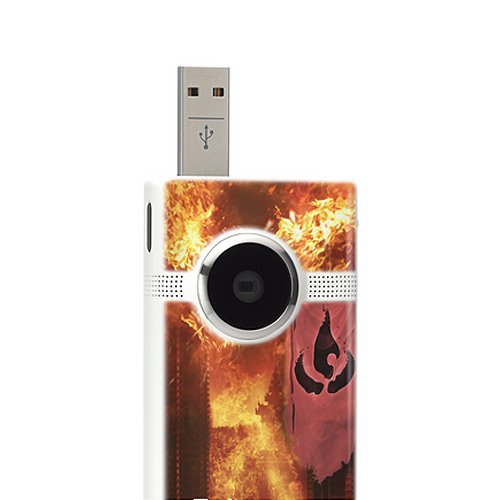 Flip MinoHD Video Camera - 8GB, 2 Hours (The Last Airbender - Fire) OLD MODEL ( HD Camcorder ) รูปที่ 5