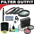 Deluxe 7 Piece Filter Kit Which Includes A +1 +2 +4 +10 Close-Up Macro Filter Set with Pouch + High Resolution 3-piece Filter Set (UV, Fluorescent, Polarizer) + 6-Piece Deluxe Cleaning Kit + Lens Adapter Tube (If Needed) + Lenspen + Lens Cap Keeper + DB ROTH Micro Fiber Cloth For The Nikon 885, 4300 Digital Cameras ( Deluxe Lens )
