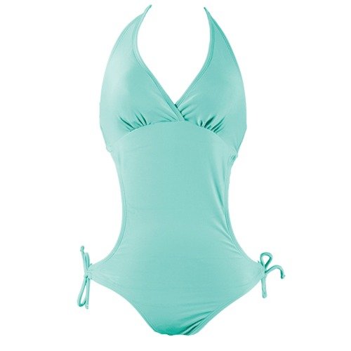 Swimsuit Monokini Swimsuit Seafoam Green (Type one Piece) รูปที่ 1