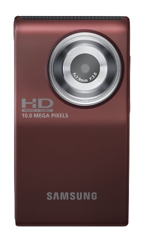 Samsung HMX-U10 Ultra-Compact Full-HD Camcorder with10 Megapixel Still (Red) ( HD Camcorder ) รูปที่ 1