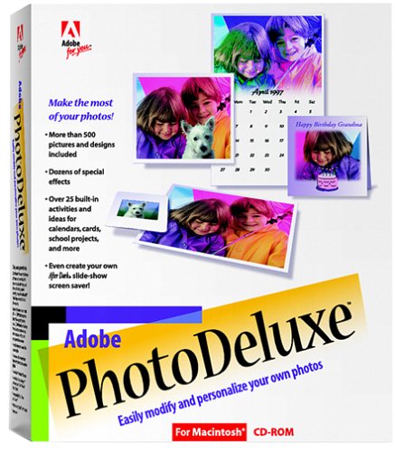 Adobe PhotoDeluxe 2.0 Upgrade [Old Version] [ Standard - Upgrade Edition ] [Unix CD-ROM] รูปที่ 1