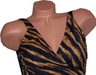 รูปย่อ Swimsuit Caribbean Joe Slim Shaper Animal Print Surplice 1-Piece Tank Style Swimsuit (Type one Piece) รูปที่2