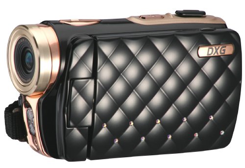 DXG USA DXG-535VK HD Riviera 720p High-Definition Camcorder Luxe Collection, Black ( HD Camcorder ) รูปที่ 4