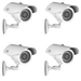 รูปย่อ SVAT Electronics 4 Pack of VU301-4C Indoor/Outdoor Night Vision CCD Security Cameras, in White Box Packaging. ( CCTV ) รูปที่1
