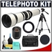 รูปย่อ Phoenix 650-1300mm Telephoto Zoom Lens with 2x Teleconverter (=650-2600mm) + Case + Tripod + Cleaning Kit for Sony Alpha DSLR A33, A55, A290, A390, A230, A550, A560, A580, A850 Digital SLR Cameras ( Phoenix Lens ) รูปที่1