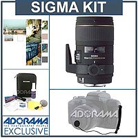 Sigma 150mm f/2.8 EX DG APO AF Telephoto Macro Lens Kit. for Sigma Cameras with Tiffen 72mm Photo Essentials Filter Kit, Lens Cap Leash, Professional Lens Cleaning Kit, ( Sigma Lens ) รูปที่ 1