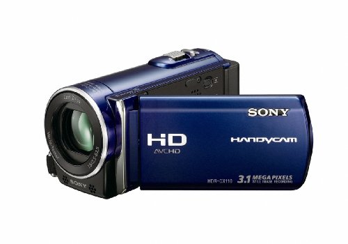 Sony HDR-CX110 High Definition Handycam Camcorder (Blue) ( HD Camcorder ) รูปที่ 1
