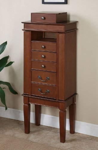 Powell Walnut Jewelry Armoire ( Antique ) รูปที่ 5