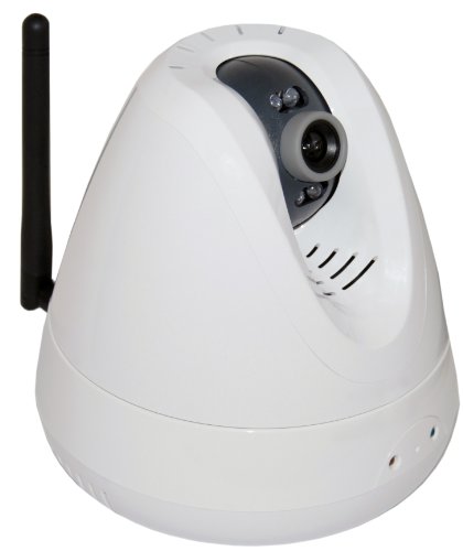Alfa 802.11b/G Wireless IP Surveillance Network Camera with Pan & Tilt, Night Vision, 2 Way Radio, Online Recording, Motion Detector, Mobile Phone Access, Resolutions of up to 1280x1024 and H.264 Compression Technology ( CCTV ) รูปที่ 1