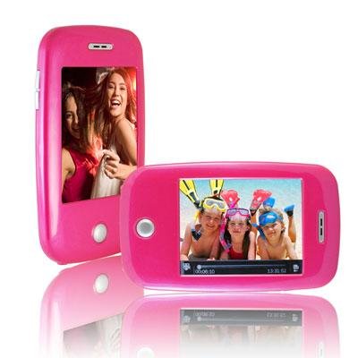 Ematic EM608VIDHP 3-Inch Touch Screen 8 GB MP3 Video Player with Built-In 5 MP Digital Camera(Hot Pink) ( XO Vision Player ) รูปที่ 1